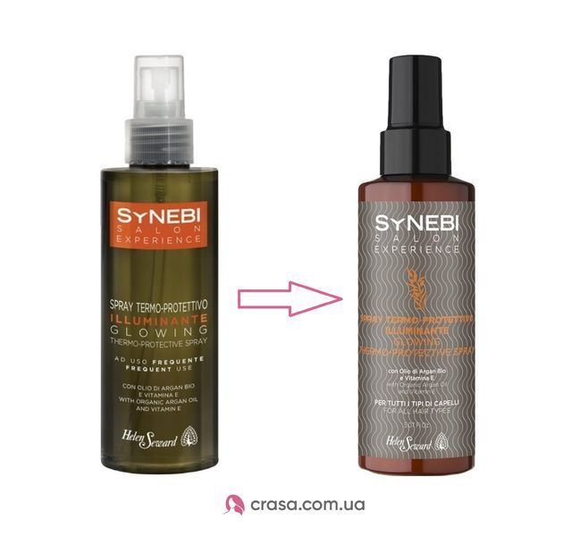 Термозащитный спрей для блеска Helen Seward Glowing Synebi Thermo-protective Spray 8636 фото