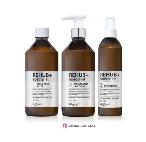 Набор для кератинового восстановления волос Helen Seward REHUB+ specialist KIT 1477 фото