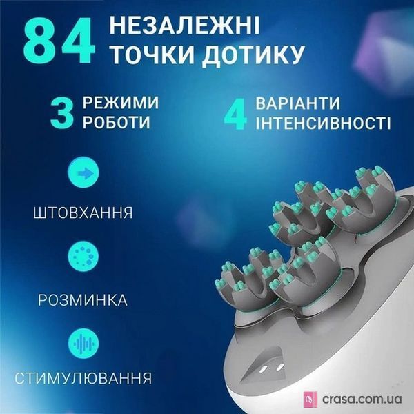 Электрический массажер для роста волос и кожи головы Helen Seward Scalp Massager 0796 фото