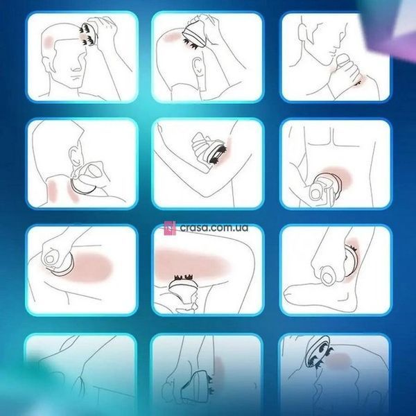 Электрический массажер для роста волос и кожи головы Helen Seward Scalp Massager 0796 фото