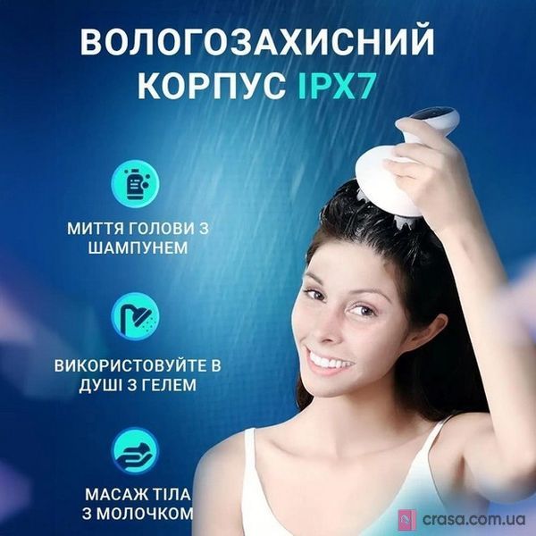 Электрический массажер для роста волос и кожи головы Helen Seward Scalp Massager 0796 фото