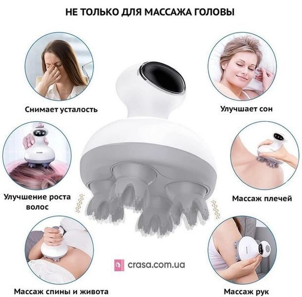 Электрический массажер для роста волос и кожи головы Helen Seward Scalp Massager 0796 фото