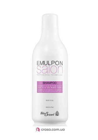 Шампунь после окрашивания с маслом черной смородины Helen Seward Emulpon Salon Vitaminic Shampoo (1000 мл.) 840 фото