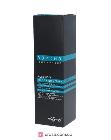 Мужской укрепляющий тоник от выпадения волос Helen Seward Domino Reinforсe Tonic Hair & Scalp 4248 фото