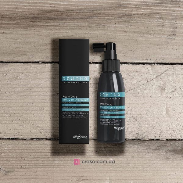 Мужской укрепляющий тоник от выпадения волос Helen Seward Domino Reinforсe Tonic Hair & Scalp 4248 фото
