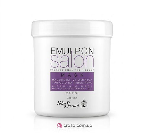 Увлажняющая маска для волос с экстрактами фруктов Helen Seward Emulpon Salon Vitaminic Mask (1000 мл.) 8410 фото