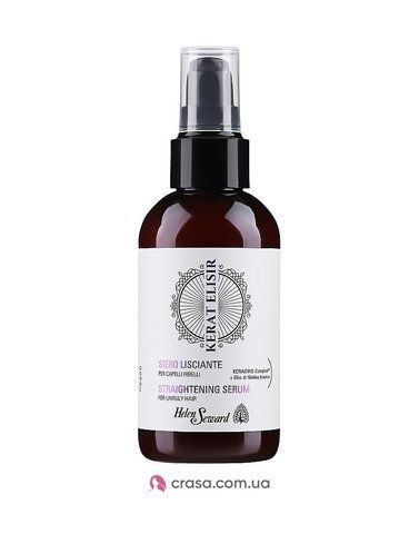 Выпрямляющая сыворотка с кератином для непослушных волос Helen Seward Kerat Elisir Straightening Serum 748 фото